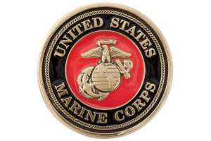 Marine Corps Keepsake Medallion with Color