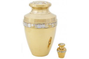 Mother of Pearl Urn