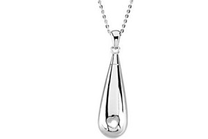 Timeless Traditions Sterling Tear of Love Pendant