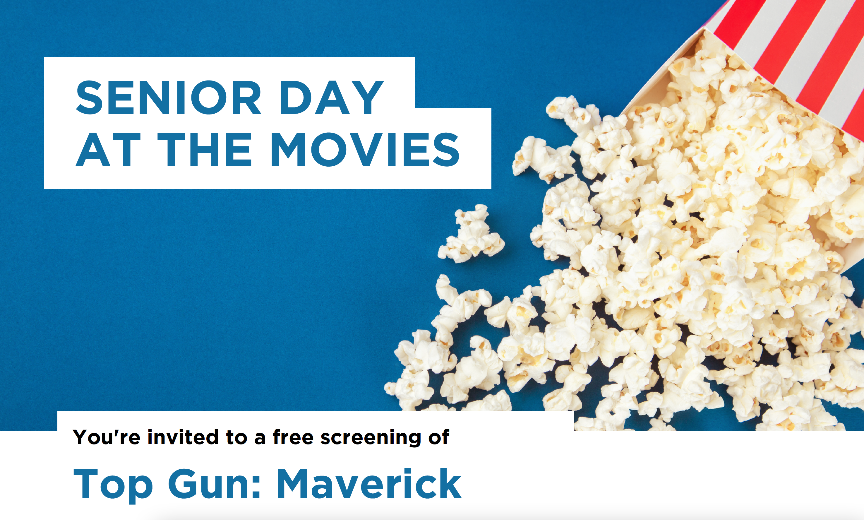 what day is senior day at the movies? 2